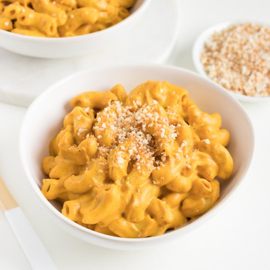 Vegan Sweet Potato Mac and Cheese