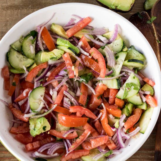 Kachumbari – Tomato Onion Salad