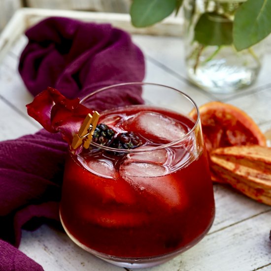 Mezcal Blackberry Smash