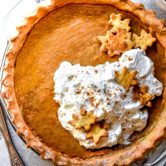 Low Carb Pumpkin Pie