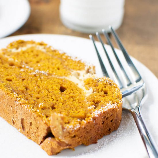 Pumpkin Cheesecake Bread