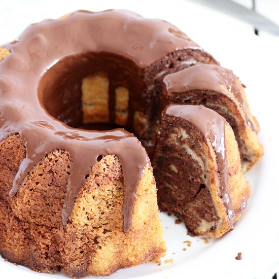 Dairy Free Marble Cake