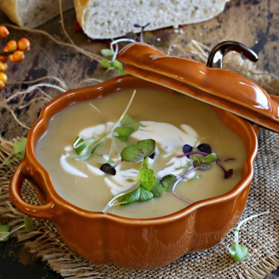 Smoky Cumin Butternut Squash Soup