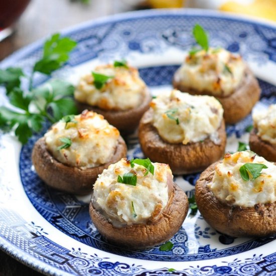 Crab Stuffed Mushrooms