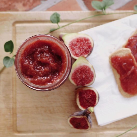 Fig Jam made in breadmaker