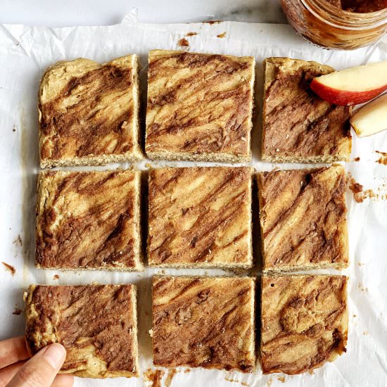 Apple Butter Blondies (Gluten Free)