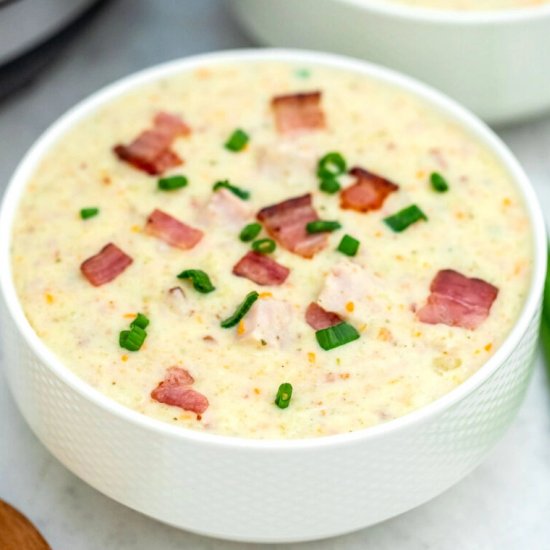 Instant Pot Ham and Potato Soup