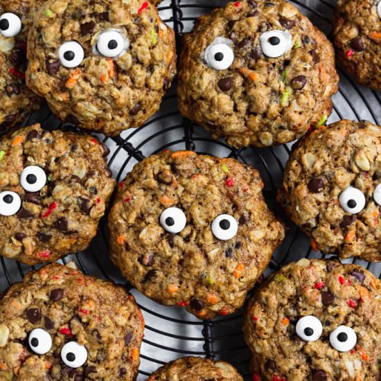 Gluten Free Monster Cookies