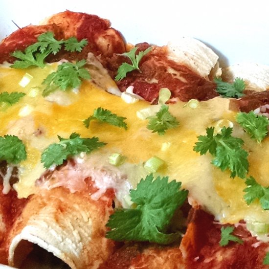 Foolproof Cheesy Chicken Enchiladas