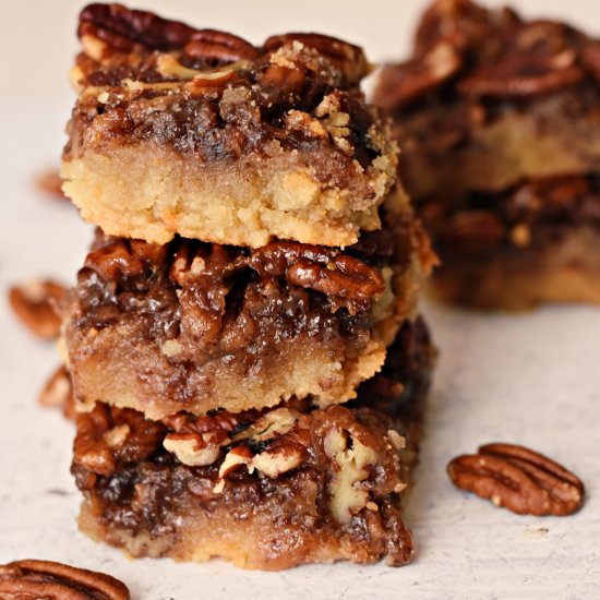 Gluten & Dairy Free Pecan Pie Bars