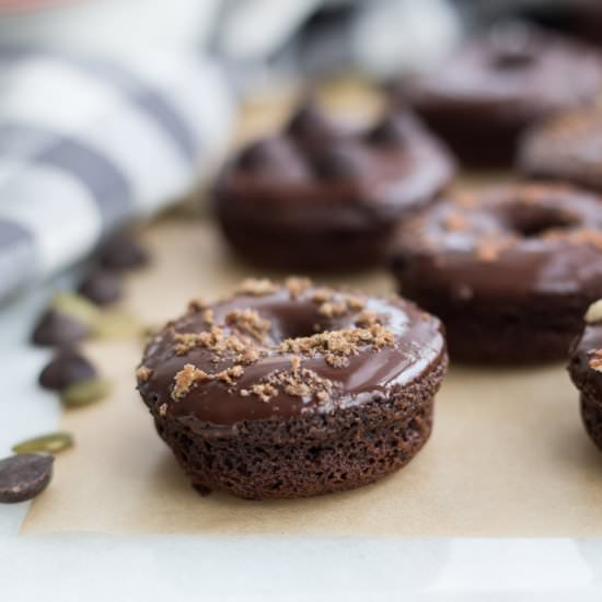 Chocolate Protein Donuts