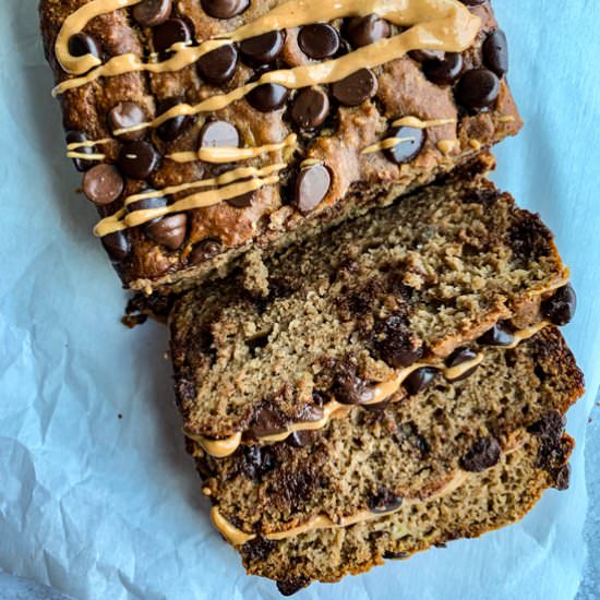 Peanut Butter Banana Bread