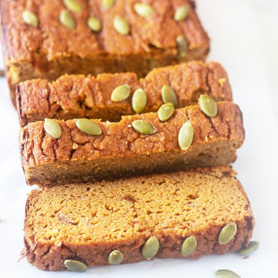 Paleo Pumpkin Bread