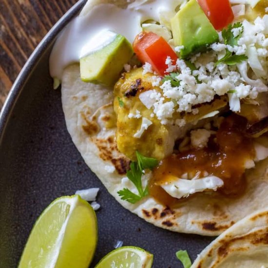 Marinated Fish Tacos