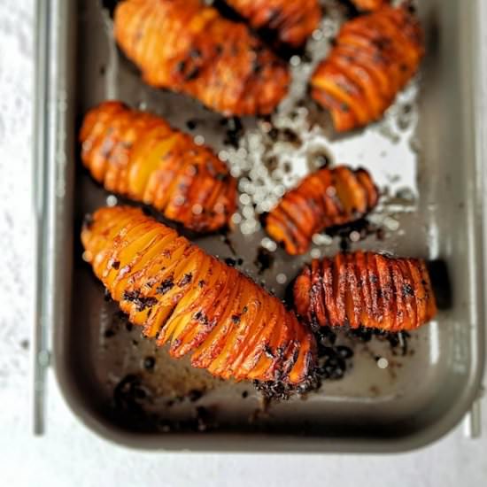 hasselback potatoes