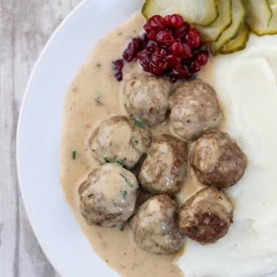 Easy Swedish Meatballs