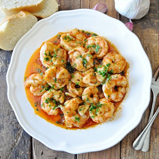 Spanish Garlic Shrimp