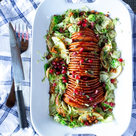 Hasselback Butternut Squash