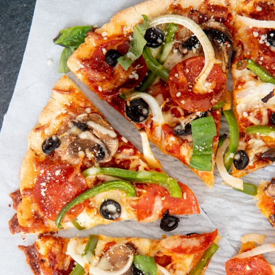 Almond Flour Pizza Crust