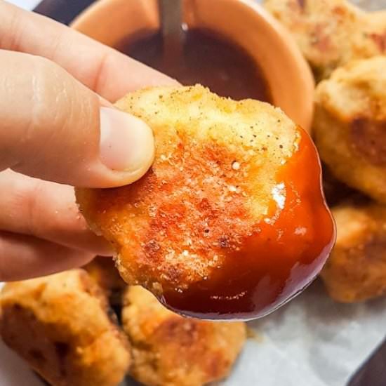 Crispy Sweet Potato Chicken Nuggets