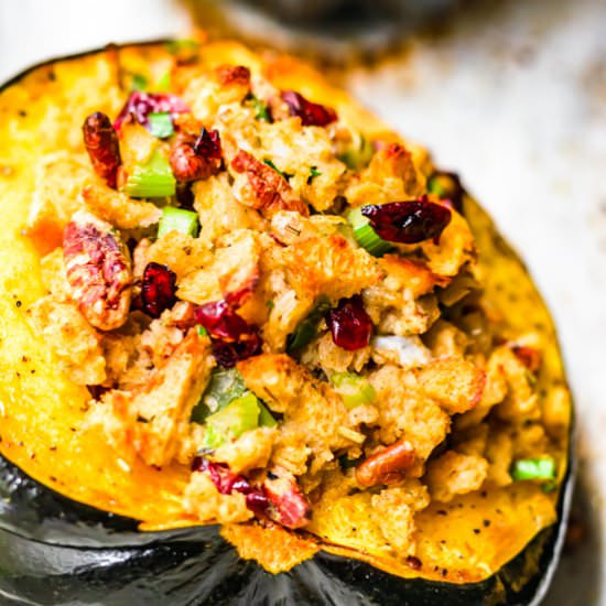 Acorn squash stuffing