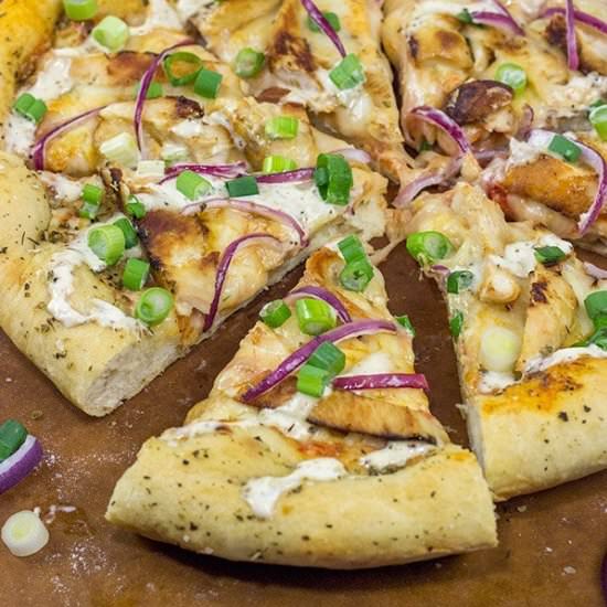 Alabama Style BBQ Chicken Pizza