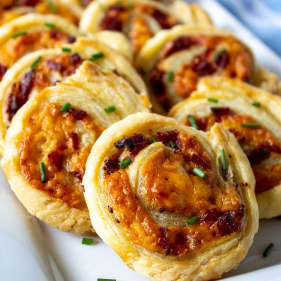 Salami and Cheese Pinwheels