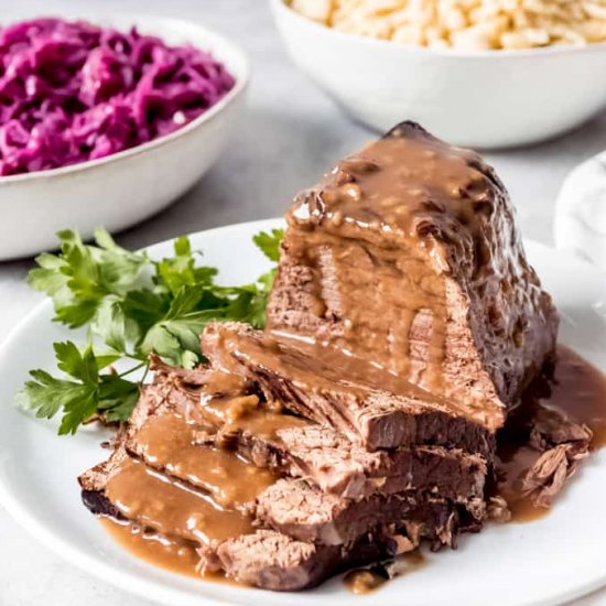 AUTHENTIC GERMAN SAUERBRATEN RECIPE