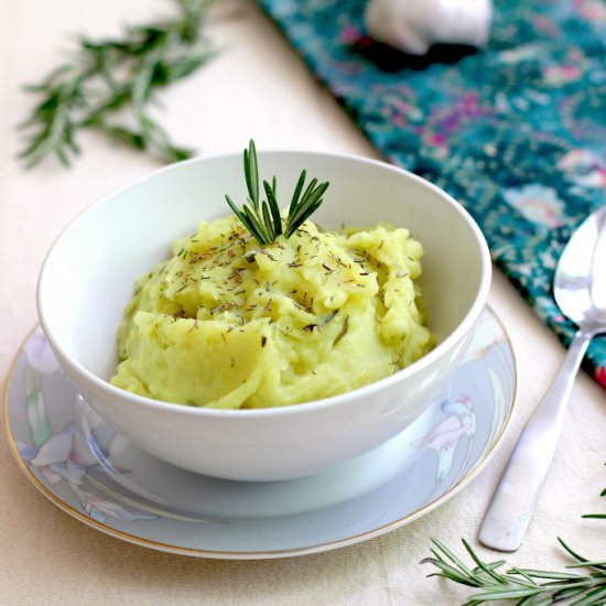 Healthy Vegan Mashed Potatoes