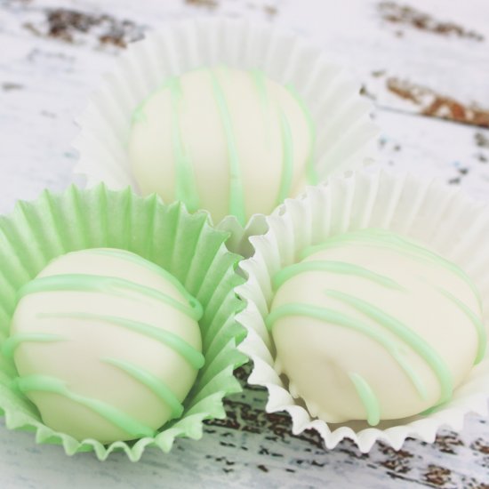 Mint and Lime Mojito Truffles