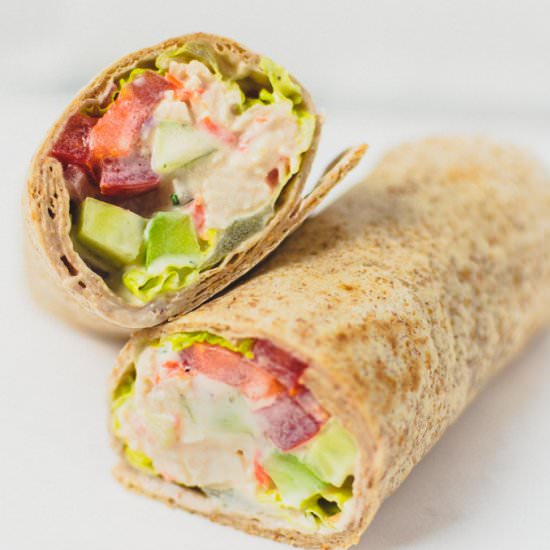 Healthy Chicken Wraps