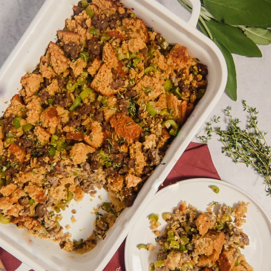 Cornbread Sausage Stuffing