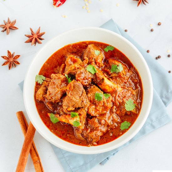 Authentic Goan Lamb Vindaloo