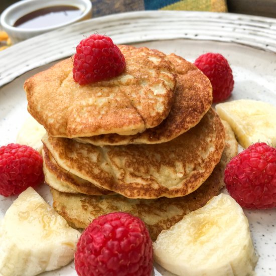 Fluffy Coconut Flour Pancakes