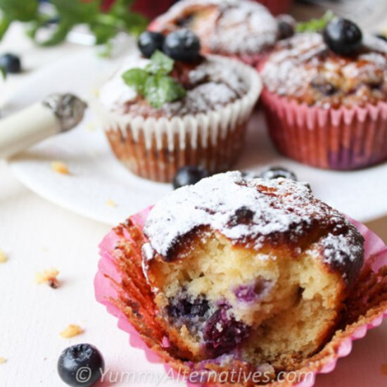 Blueberry Paleo Muffins