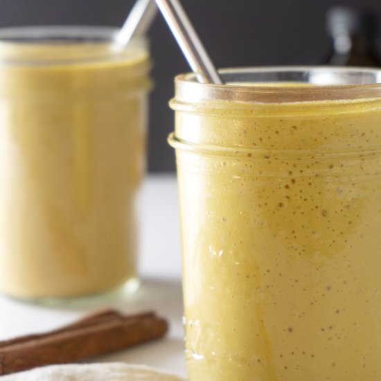 Salted Maple Pumpkin Pie Smoothie