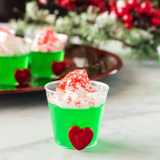 Grinch Jello Shots