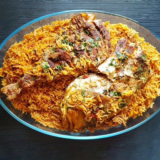 Arabic Fish Majboos Recipe