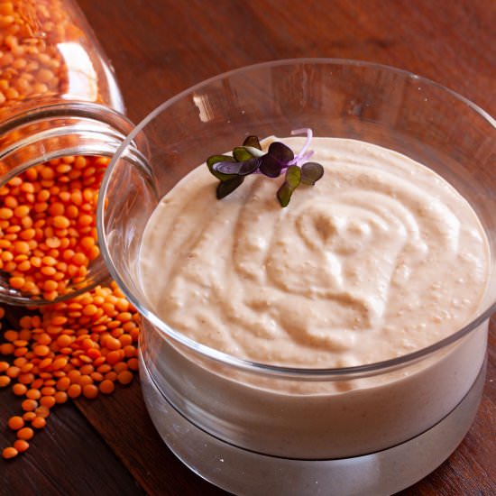 Petite Crimson Lentil Hummus