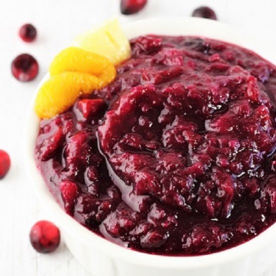 Pineapple Orange Cranberry Sauce