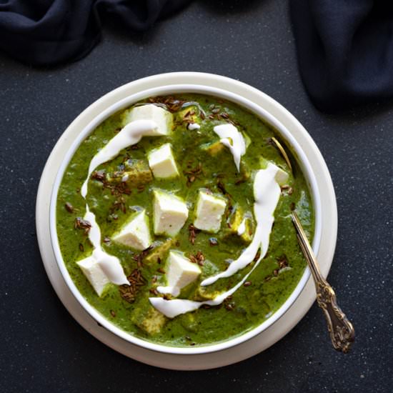 Instant Pot Palak Paneer