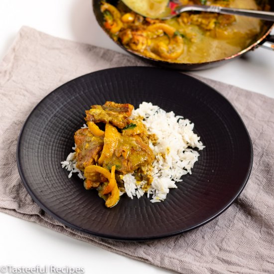 Caribbean Coconut Curry Fish