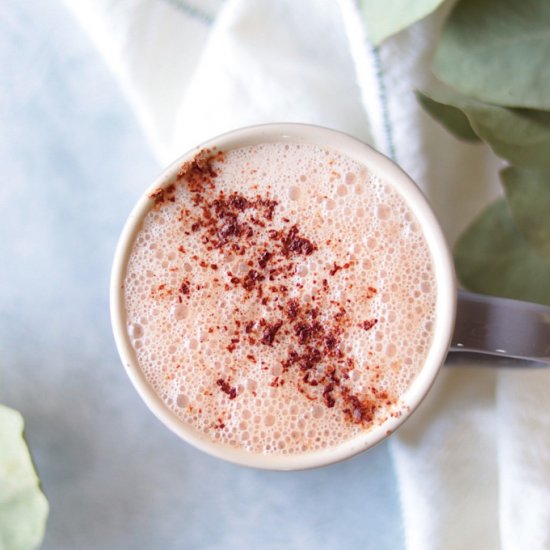 Almond Butter Hot Chocolate