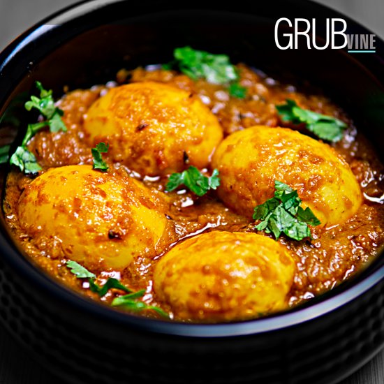 Egg curry – the most loved egg dish