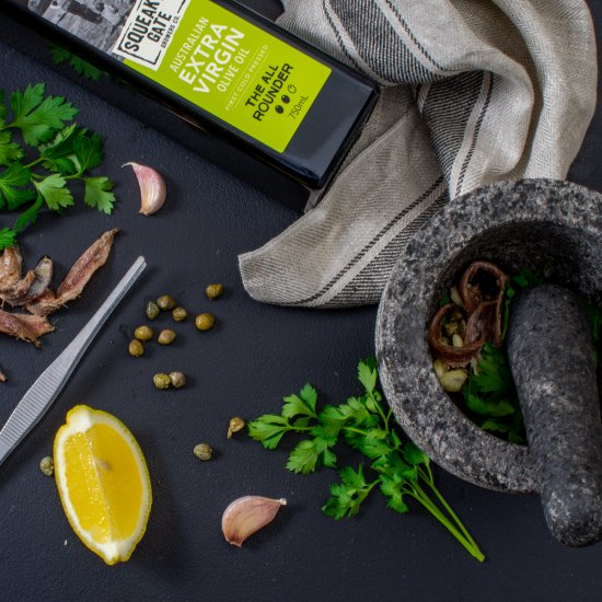 Anchovy Caper Salsa