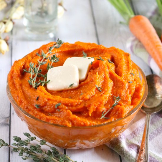 Instant Pot Mashed Carrots