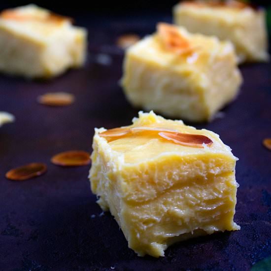 3 Ingredient Mango Burfi