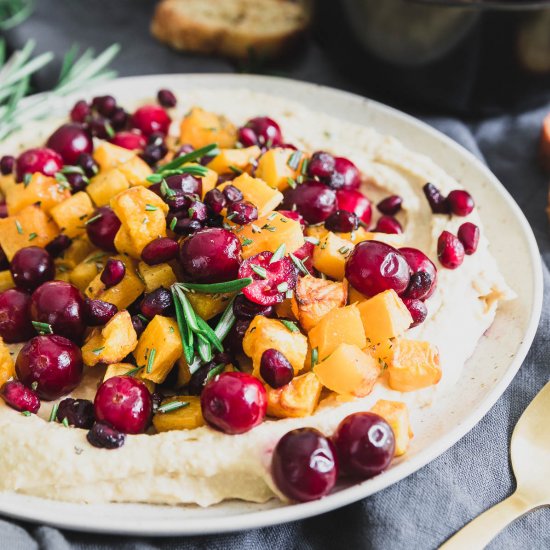 Holiday Butternut Squash Hummus