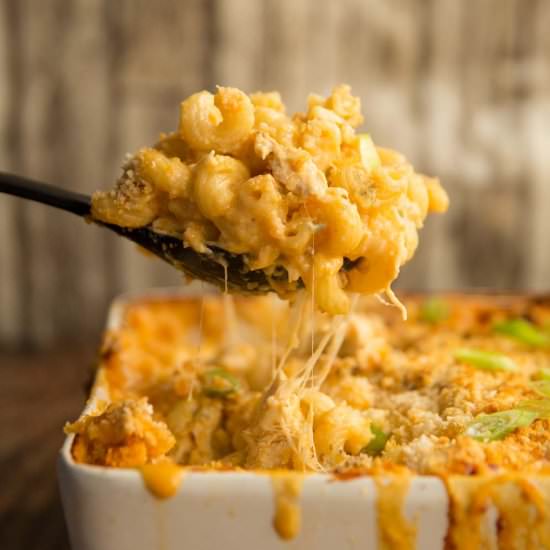 Buffalo Chicken Mac and Cheese