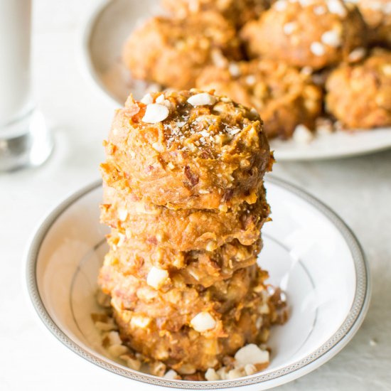 Peanut Butter Sweet Potato Cookies